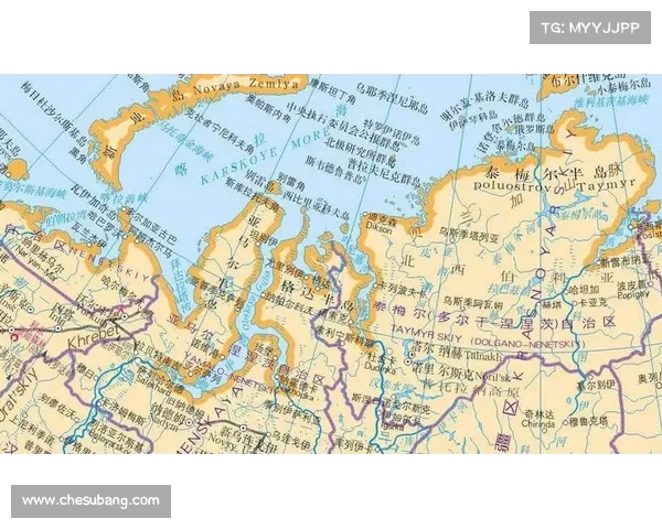 亚马尔半岛地理位置及其在全球气候变化中的重要作用分析 亚马尔半岛地理位置及其在全球气候变化中的重要作用分析